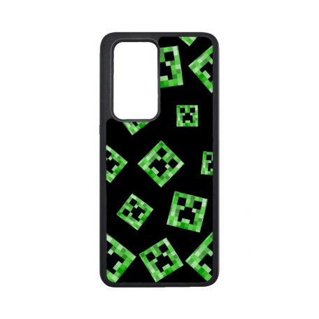 Minecraft Creeper Hlava - Huawei obal 