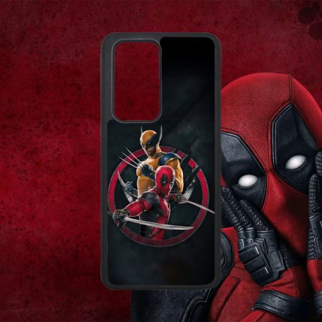 Deadpool a Wolverine Okrúhle logo - Huawei obal 