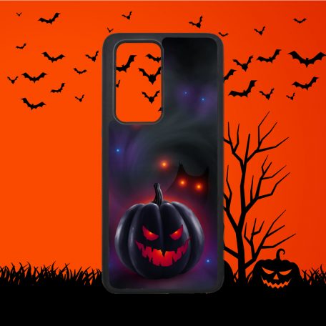 Halloween - Black Pumpkin - Huawei obal 