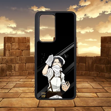 Attack on Titan  Levi čistí - Huawei obal 