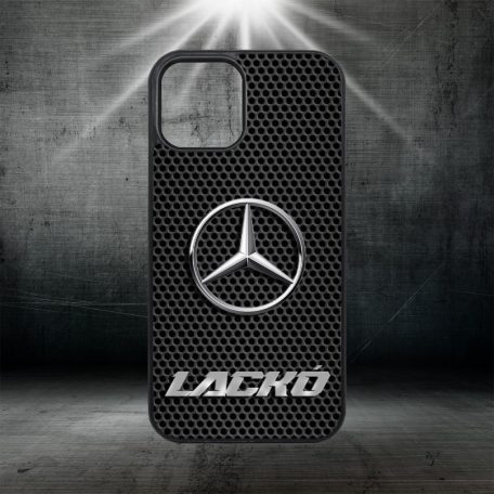 S vlastným menom – Logo Mercedes - iPhone obal 