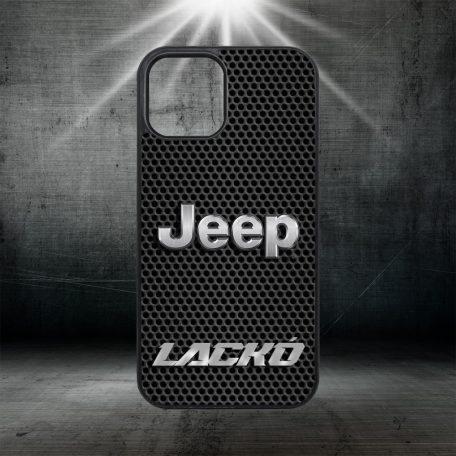 S vlastným menom – Logo Jeep - iPhone obal 