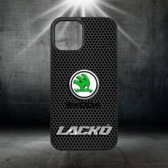 S vlastným menom – Logo Skoda - iPhone obal 