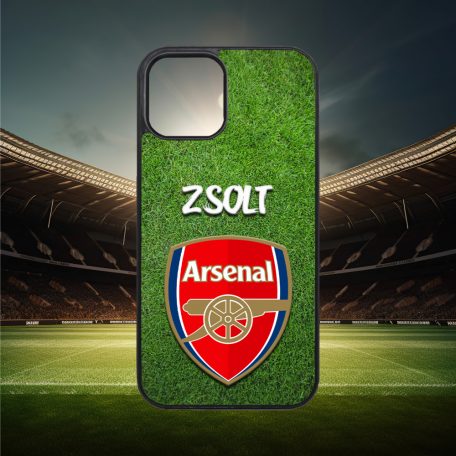 S vlastným menom - Arsenal logo - iPhone obal 