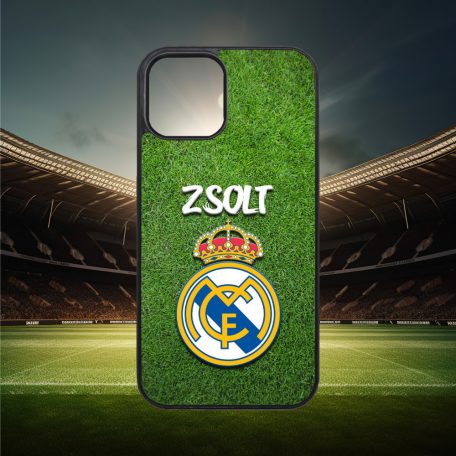 S vlastným menom - Real Madrid logo - iPhone obal 