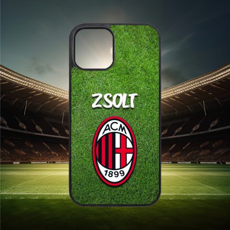 S vlastným menom - AC Milan logo - iPhone obal 