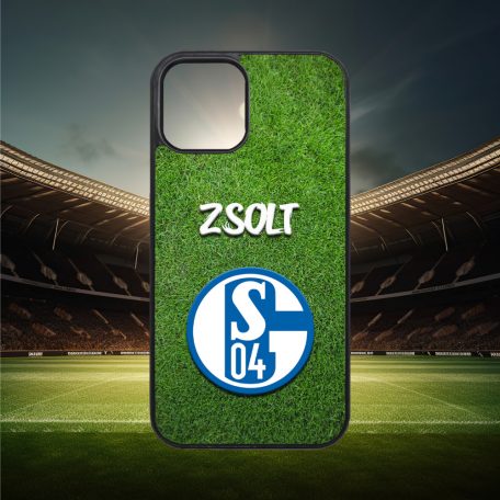 S vlastným menom - Schalke logo - iPhone obal 