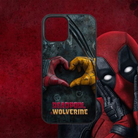 Deadpool and Wolverine in love - iPhone obal 