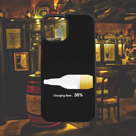 Pivo - Charging beer - iPhone obal 