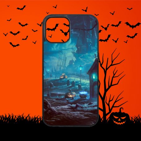 Halloween - Očarovaný zámok - iPhone obal 