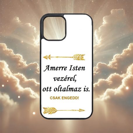 Kresťanstvo - Amerre Isten vezérel - iPhone obal 