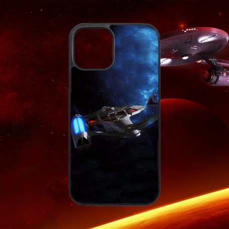 Star Trek - Enterpise vedľa hmloviny - iPhone obal 