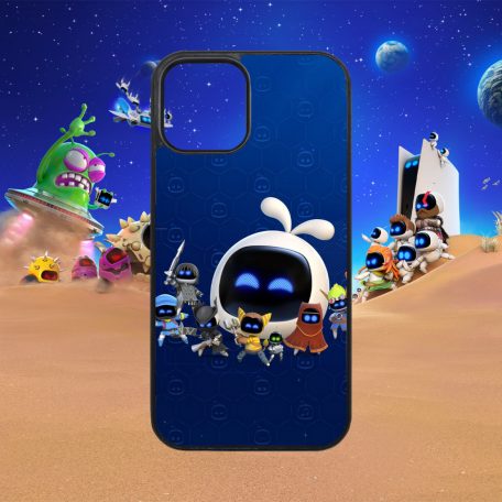 Astro Bot - Cool tím - iPhone obal