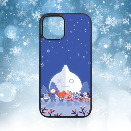 zima - BT21 zimné vydanie - iPhone obal 