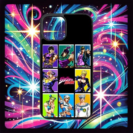 Jojo's Bizarre Adventure  - Character Collage - iPhone obal 