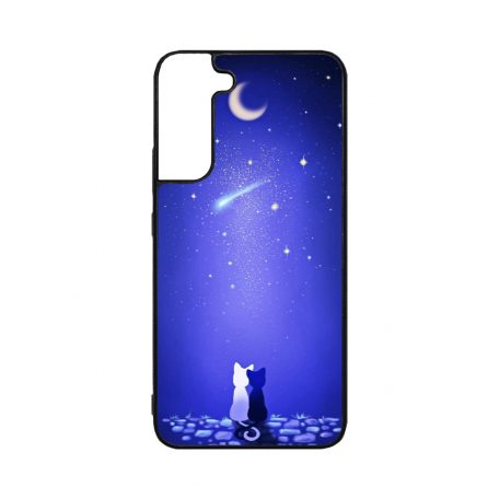 Sailor Moon - Luna and Artemis at night - Samsung obal