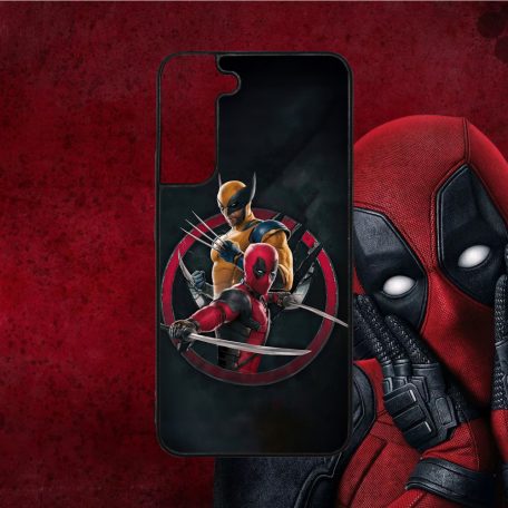 Deadpool a Wolverine Okrúhle logo - Samsung obal