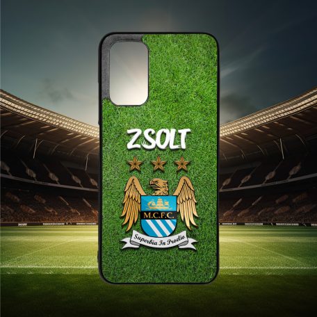 S vlastným menom - Manchester City logo - Xiaomi obal 