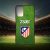 S vlastným menom - Atletico Madrid logo - Xiaomi obal 